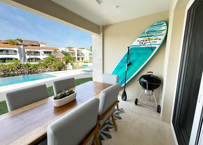Exclusive, Lagoon Front, 2 Min Beach, Groundfloor, Grill & Paddelboard