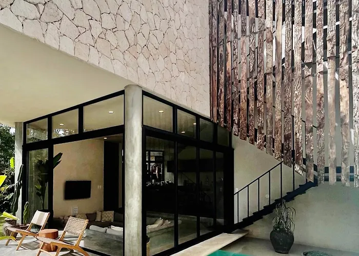 Round Luxury Villa Private Pool & Jungle Rooftop 2B