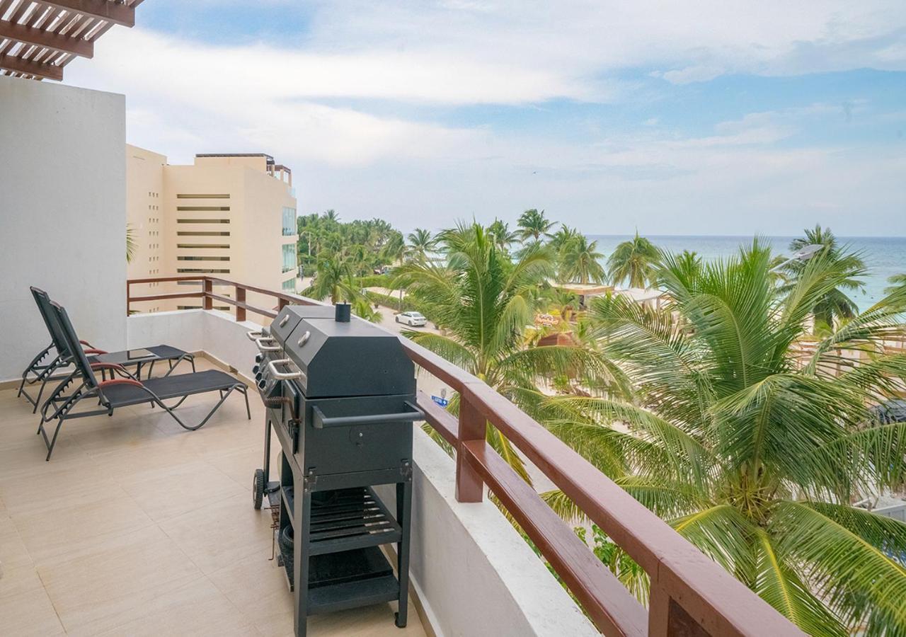 Beachfront Penthouse With 3 Bedrooms & Ocean View - Nubes Сasa de vacaciones *