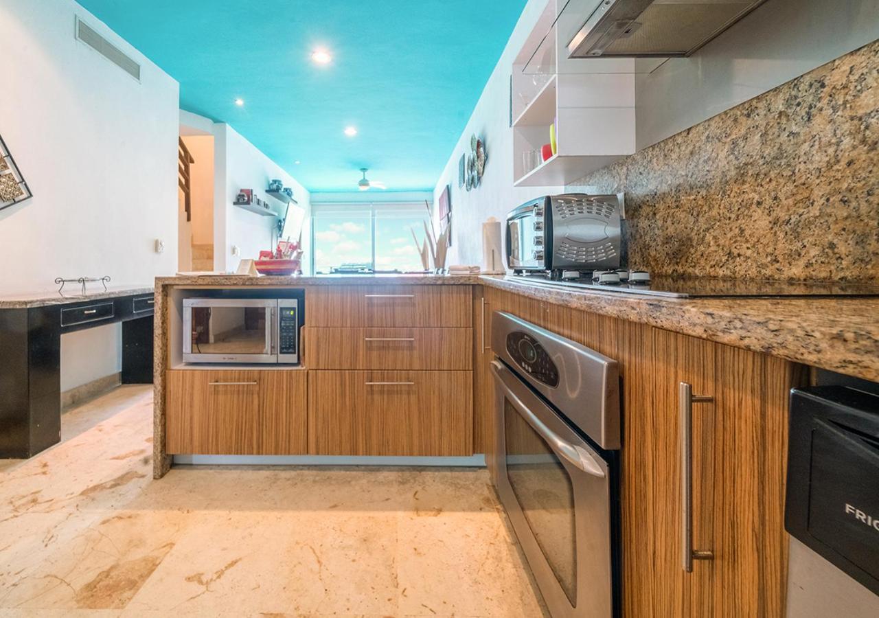 Beachfront Penthouse With 3 Bedrooms & Ocean View - Nubes Сasa de vacaciones Playa del Carmen