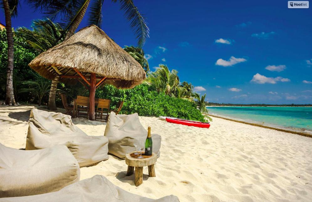 Beachfront Bungalows- Soliman Bay Holiday home Tulum