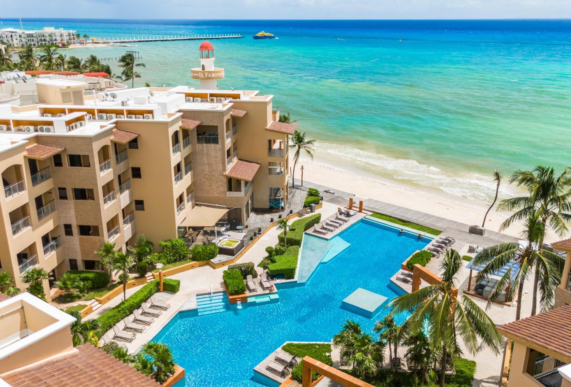 Beachfront 1 Bedroom - El Faro, Surf 407 Casa de férias Playa del Carmen