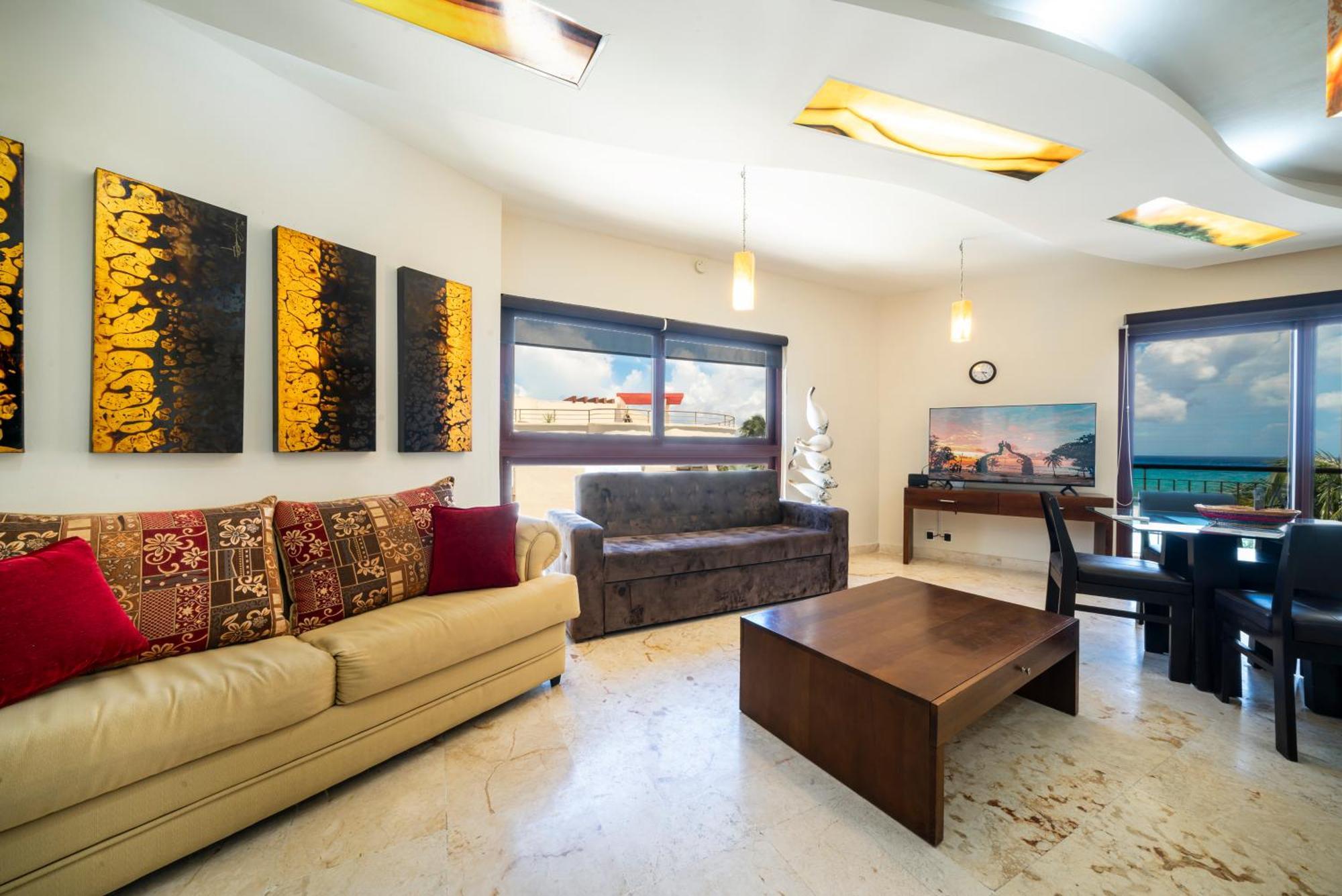 Beachfront 1 Bedroom - El Faro, Surf 407 Casa de férias