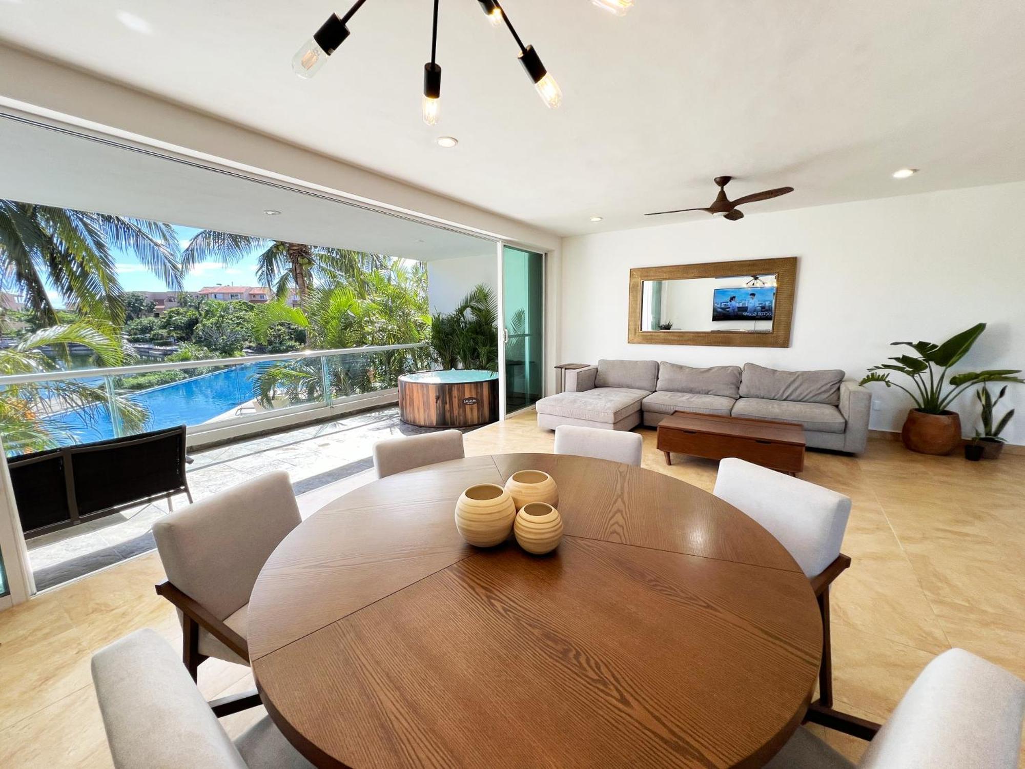 High-end Waterfront At Secrets Waters