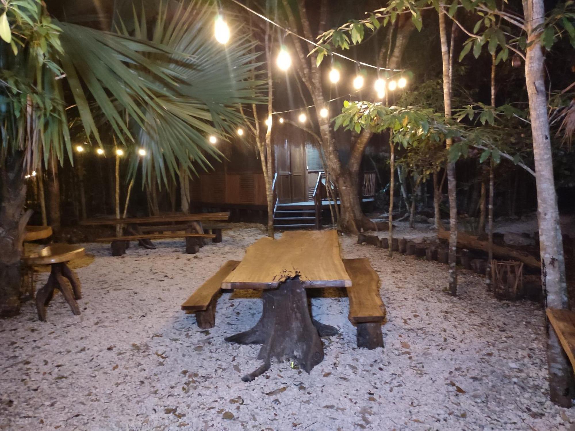 Acampamento Aldea Maya-ha Con Cenotes Puerto Morelos