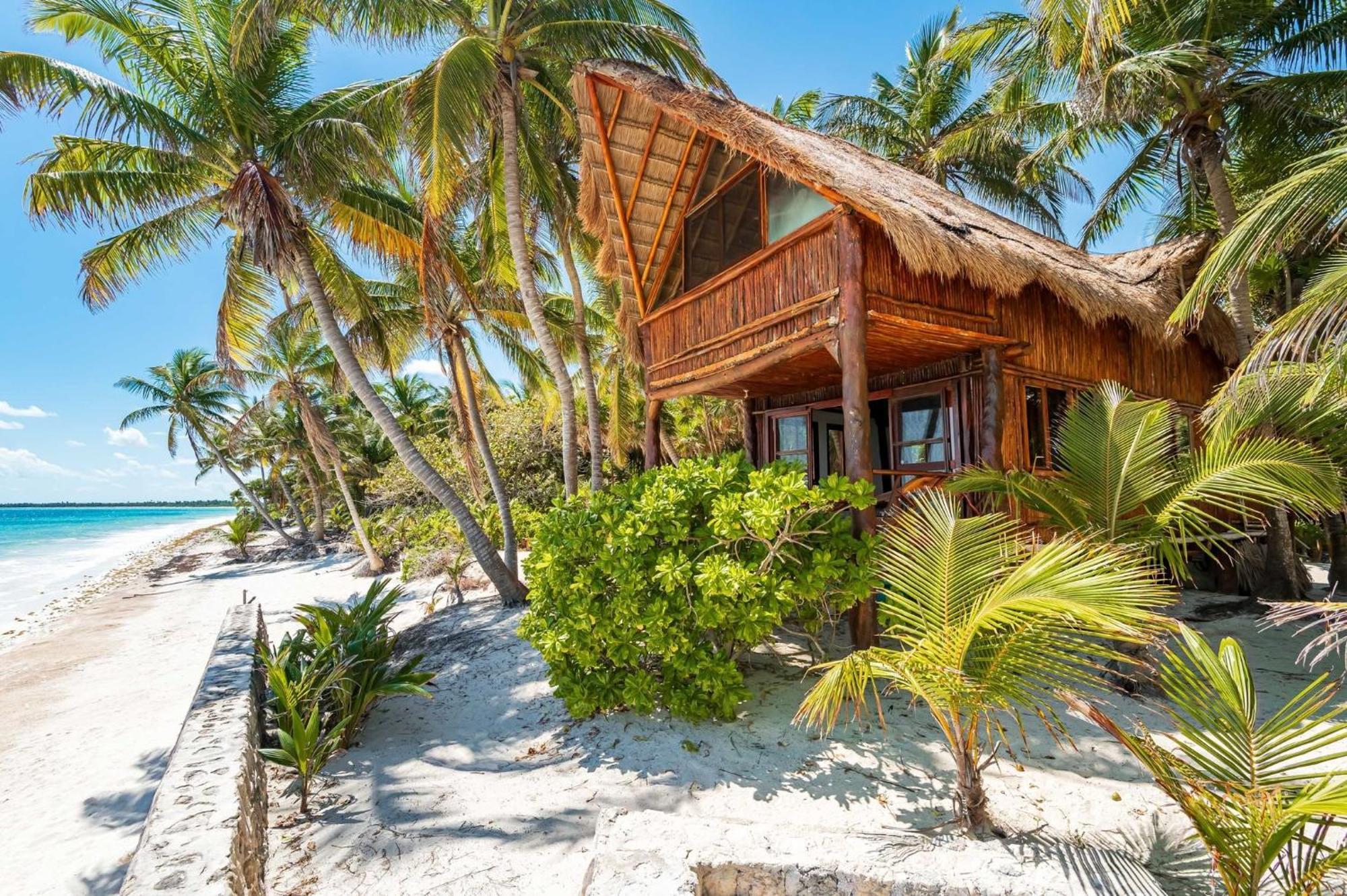 Holiday home Amazing Eco Palapa At Private In Sian Kaan.