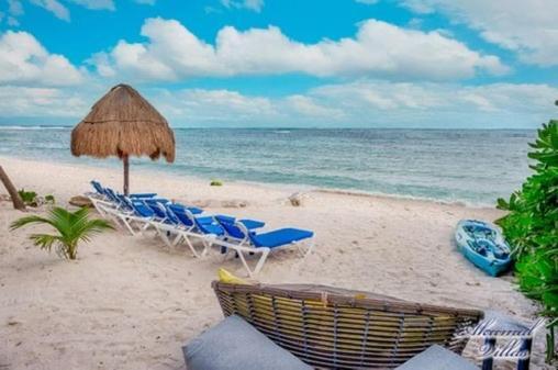 Beachfront Hammock Heaven * Akumal