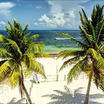 Beach Front House At Puerto Morelos