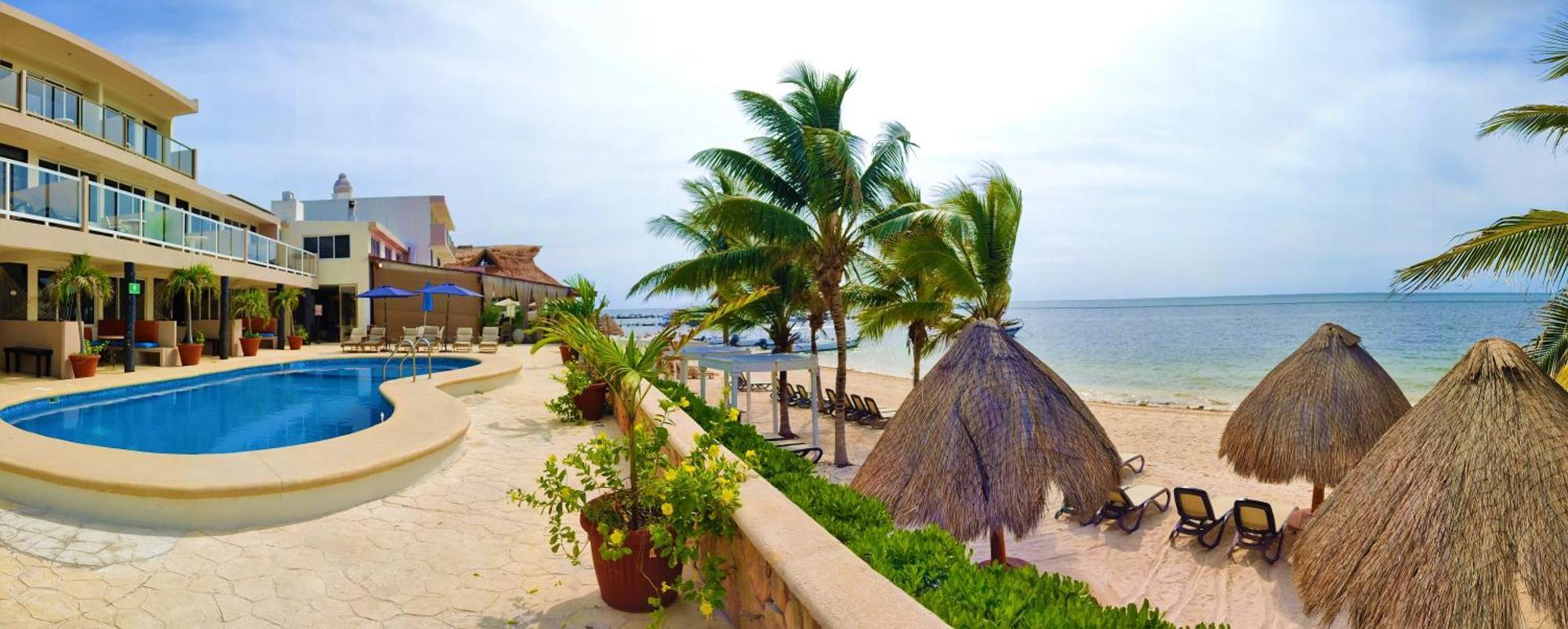 Hotel Hacienda Morelos Beachfront Puerto Morelos