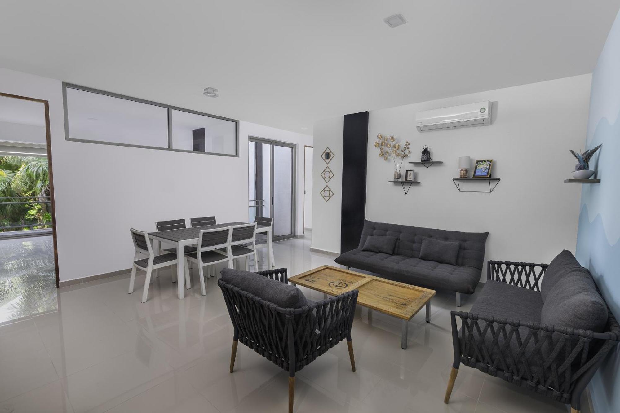 Angelina 28 Beachfront And Family - Modern And Relaxing Long - 20 Min From Cancun Airport