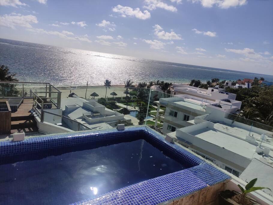 Bonita Con Pequena Piscina A Aire Libre Apartamento Puerto Morelos