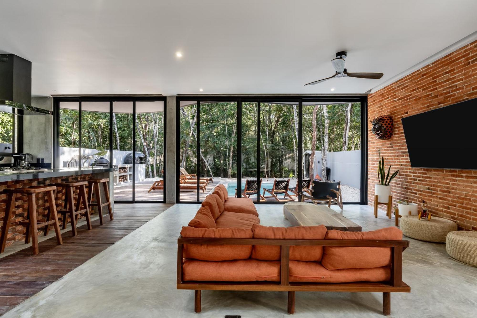Villa Luxury 4br Eco 10ppl Outdoor Pizza Oven - Private Pool & Jacuzzi