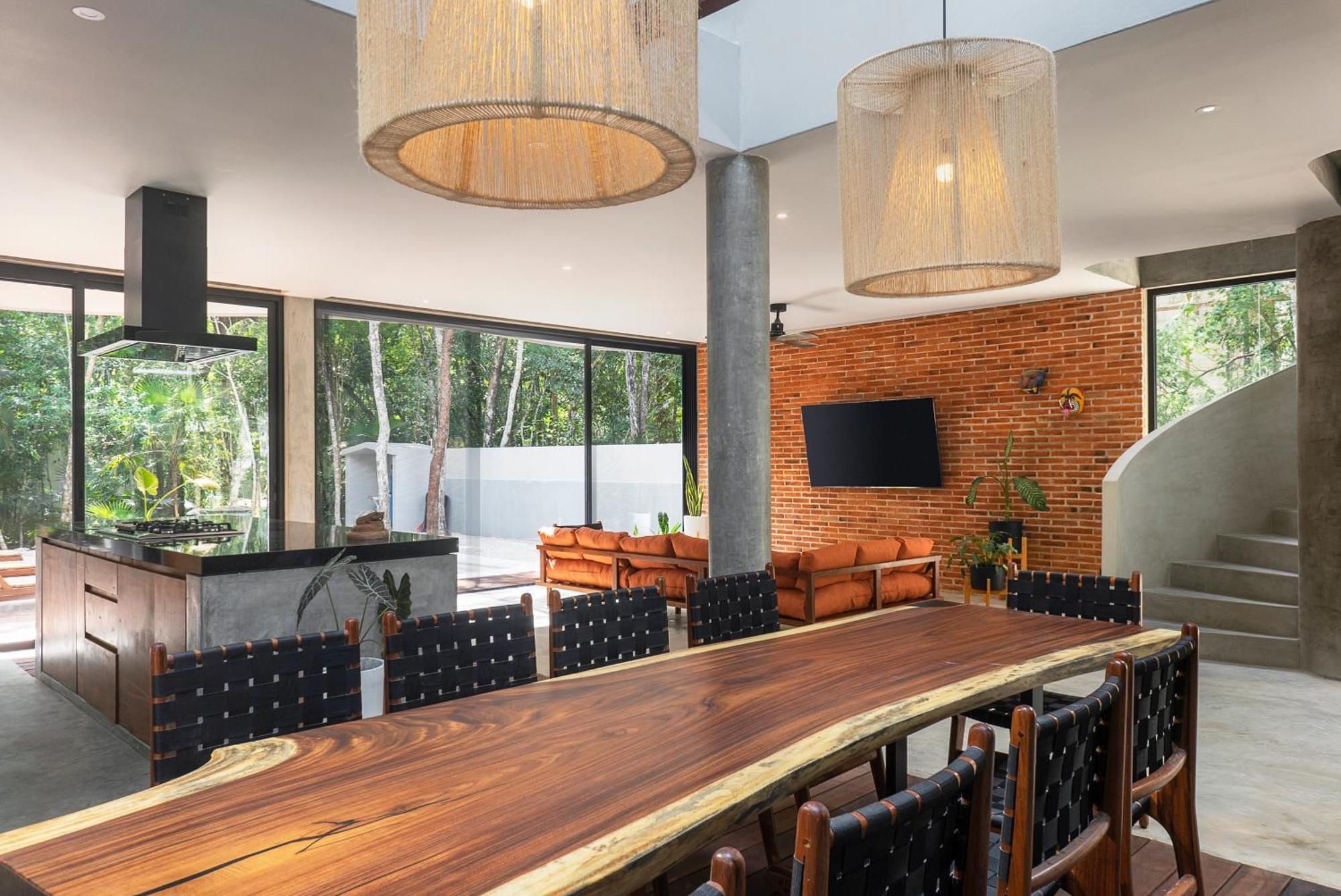 Luxury 4br Eco 10ppl Outdoor Pizza Oven - Private Pool & Jacuzzi Villa Tulum