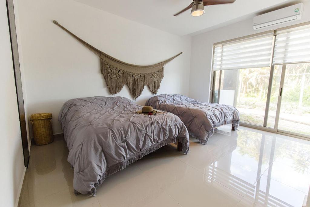 Angelina 28 Beachfront And Family - Modern And Relaxing Long - 20 Min From Cancun Airport Puerto Morelos