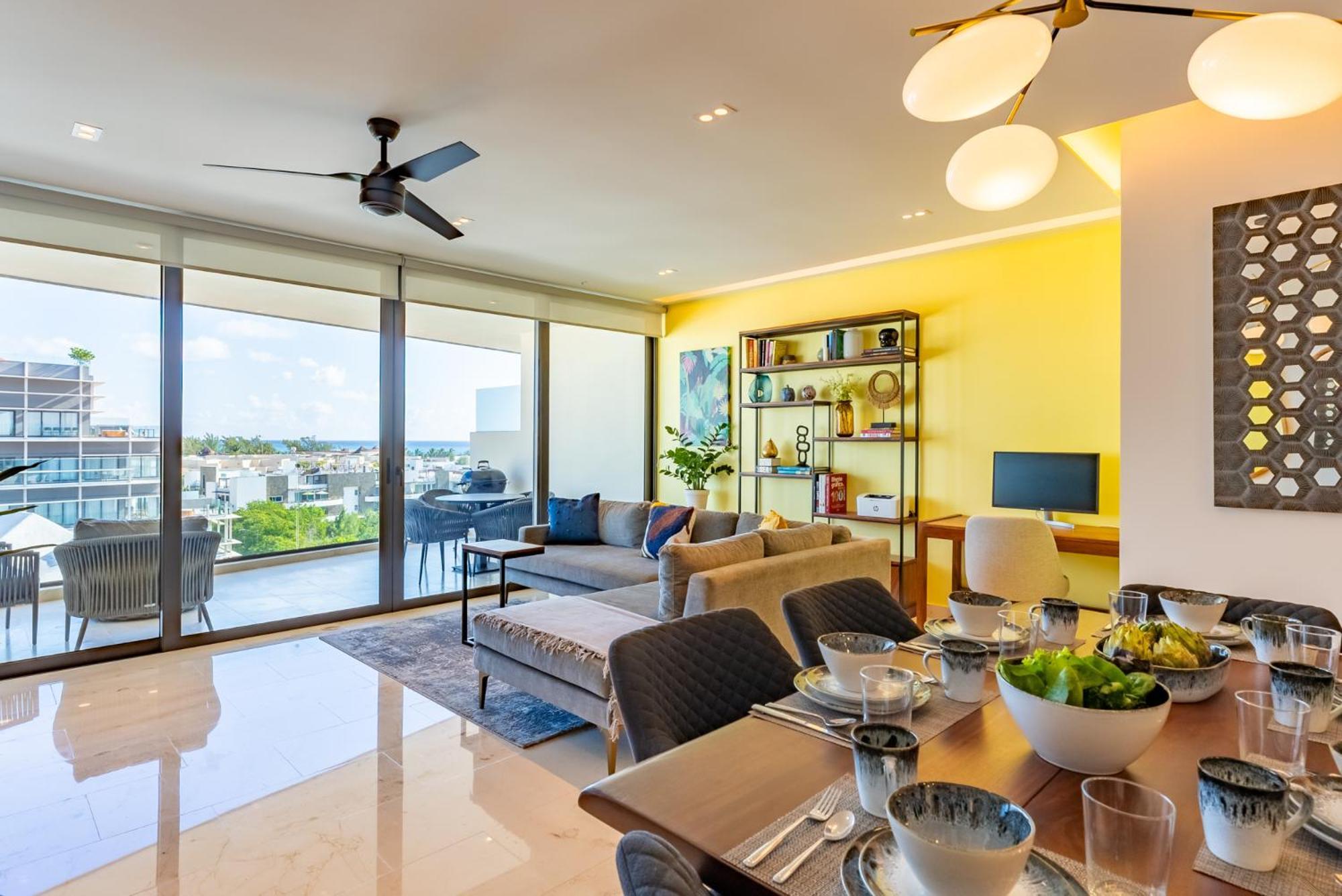 Marila Brand New Infinity Pool Sea View Apartment Playa del Carmen