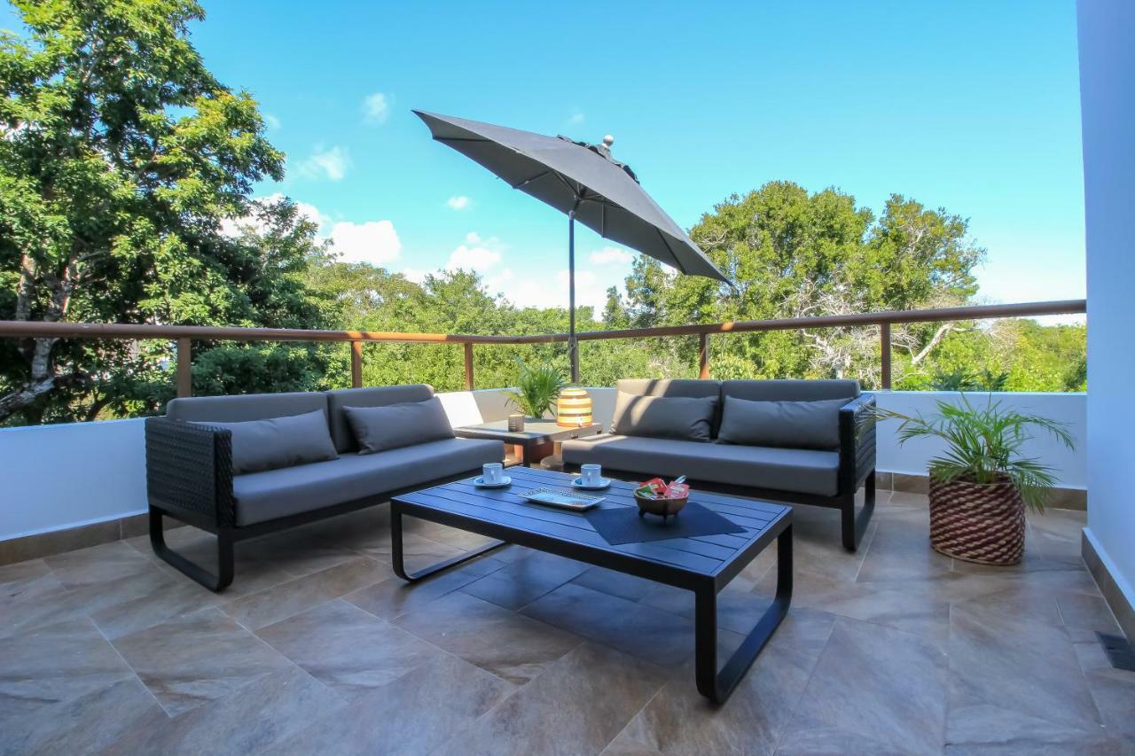 Penthouses With Private Rooftop & Hot Tub In Grounds Apartment Akumal