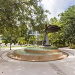 Ideal Retreat In Tulum, Spa & Gym Free! Central Park Tulum