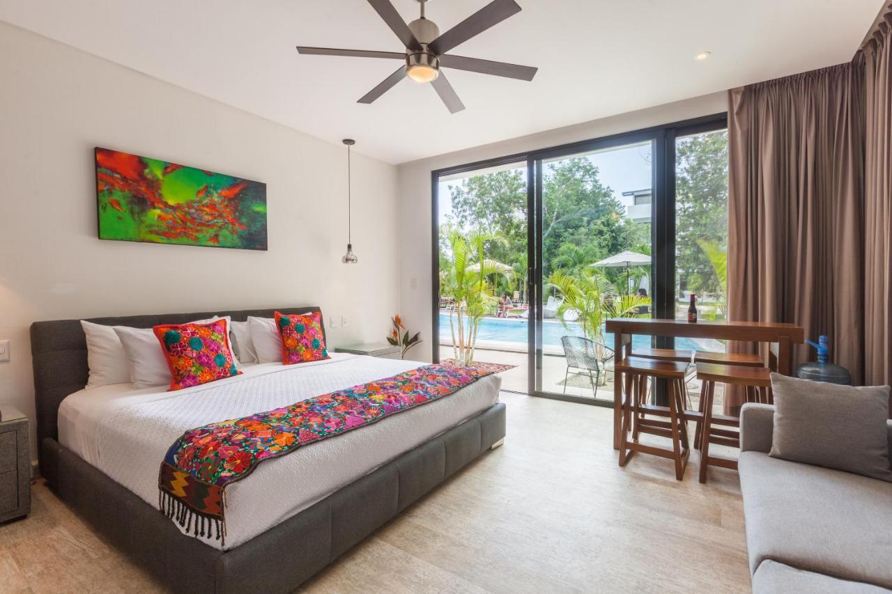 Apartment Ideal Retreat In Tulum, & Gym Free! Park