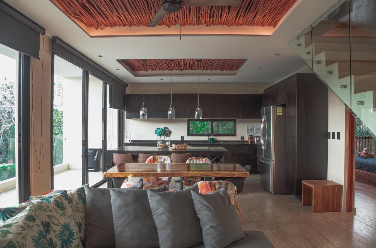 Apartment Kataleya By Zaazil - New Luxury Amazing Combo For Up To 20 People - Penthouse Aptartment , Private Pool, Terrace , Roof And Hot Tub In Luum Zama In The Jungle