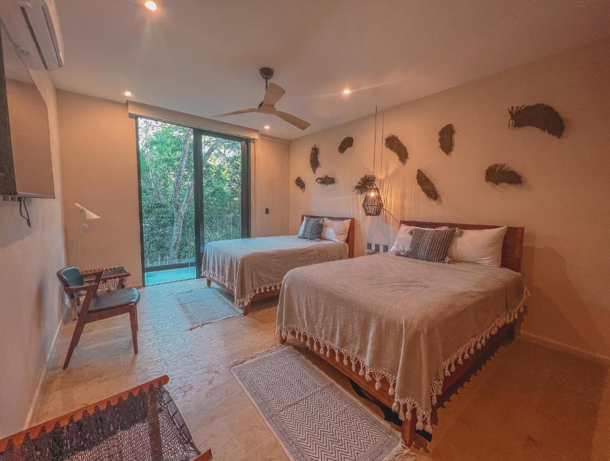 Apartment Kataleya By Zaazil - New Luxury Amazing Combo For Up To 20 People - Penthouse Aptartment , Private Pool, Terrace , Roof And Hot Tub In Luum Zama In The Jungle *