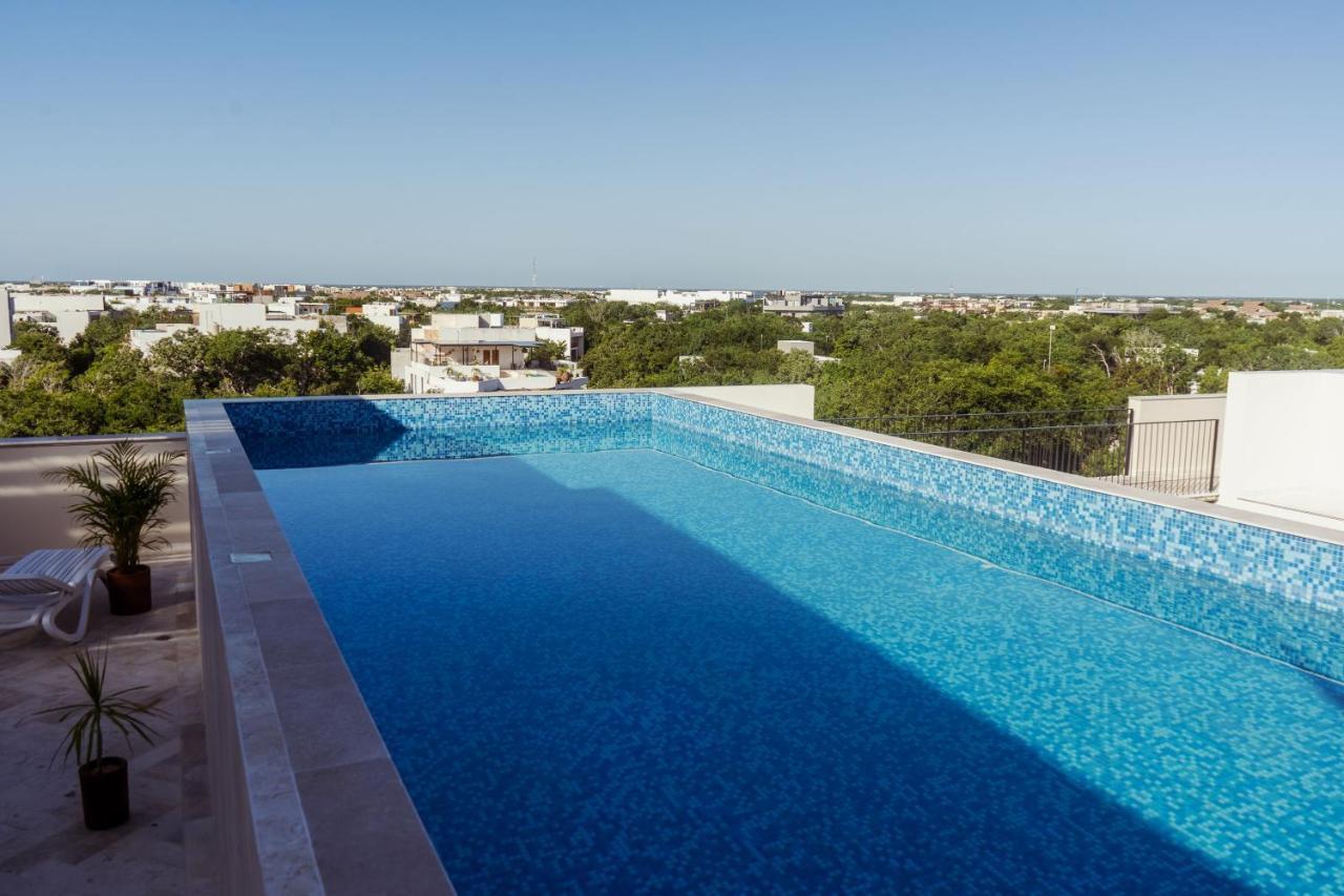 Apartment 2br With Fast Wifi Free Bikes, Rooftop, Pool, And Gym Tulum
