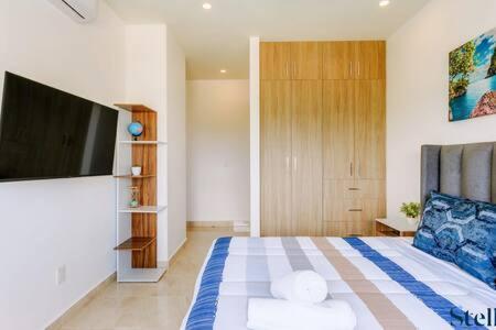 New Complex Style With Amenities Near Downtown 7min Holiday home Playa del Carmen