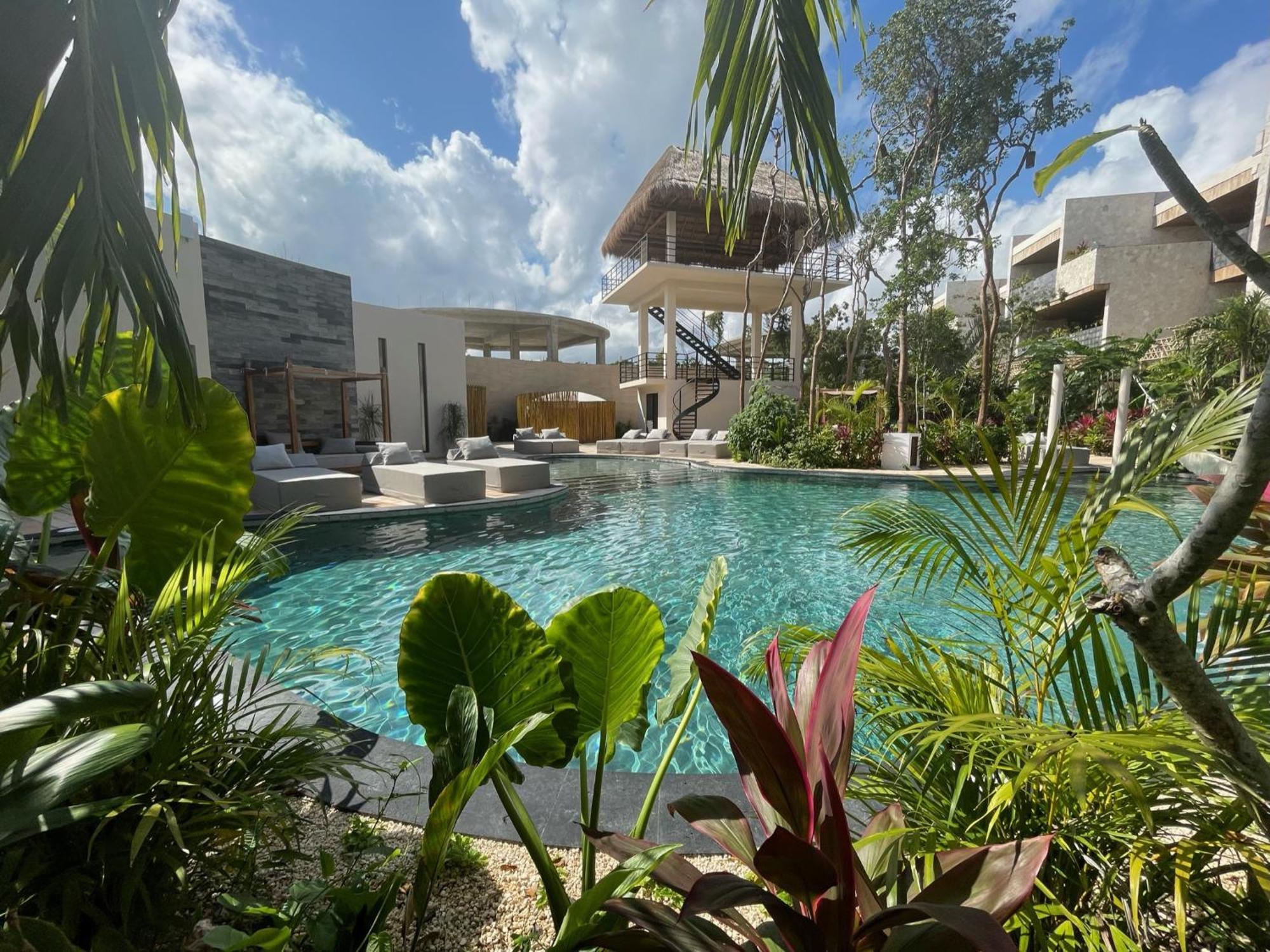 Apartamento Adorable Departamento 5 Min Zona Hotelera Tulum