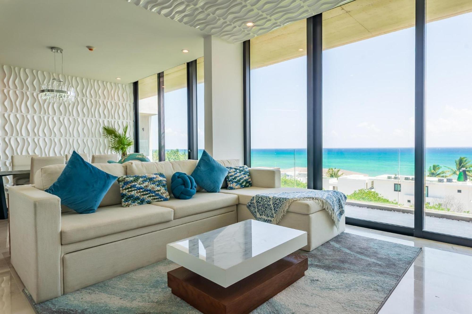 Oce31- Oceana 2 Bedroom Amazing Ocean View Penthouse * Playa del Carmen