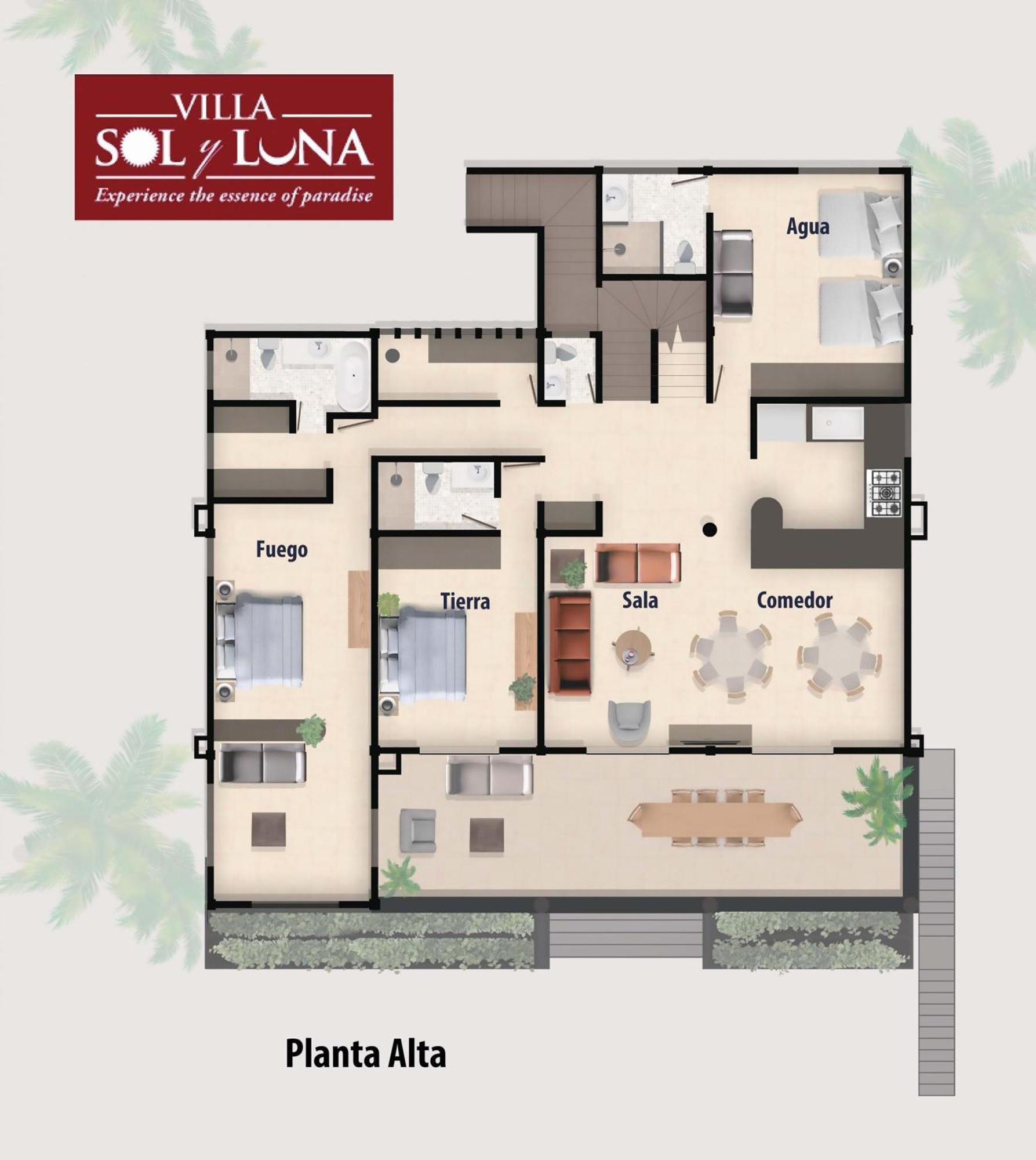 Sol Y Luna Ocean Front With Private Pool *