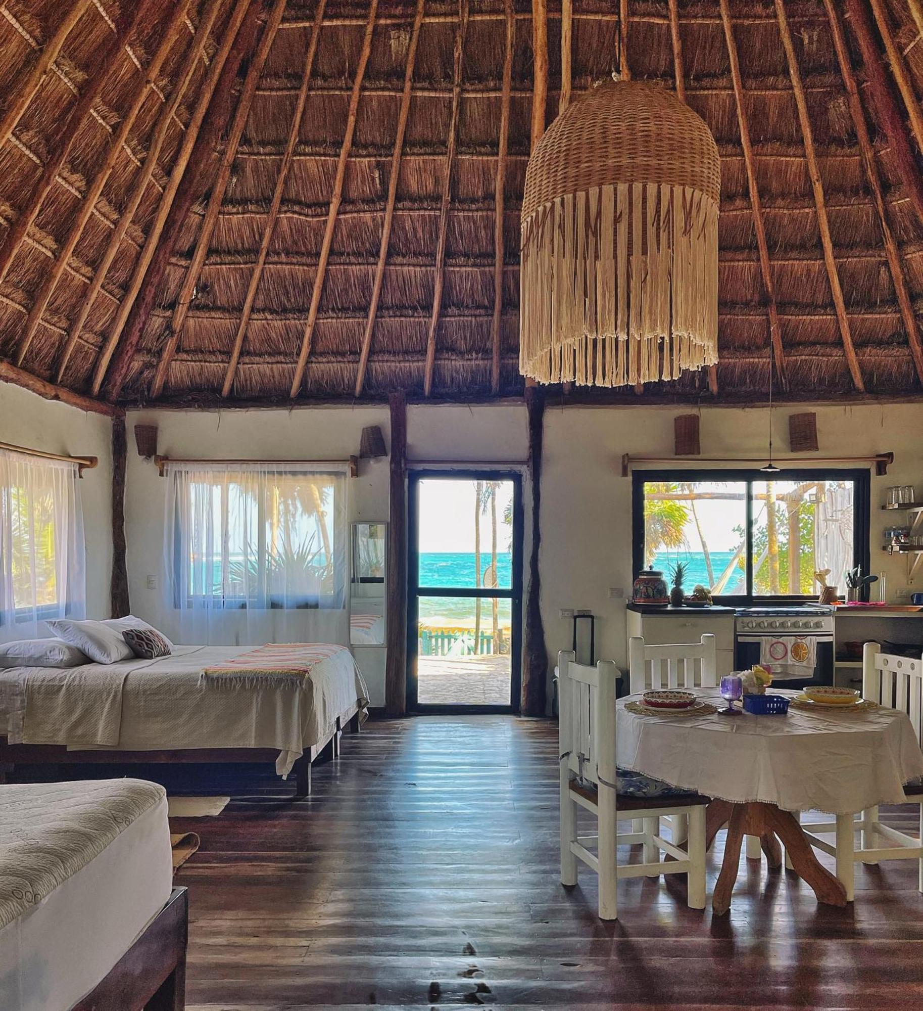Casa De Mar, Tulum, Hermosa Privada A La Orilla Del Mar Con Cocina *
