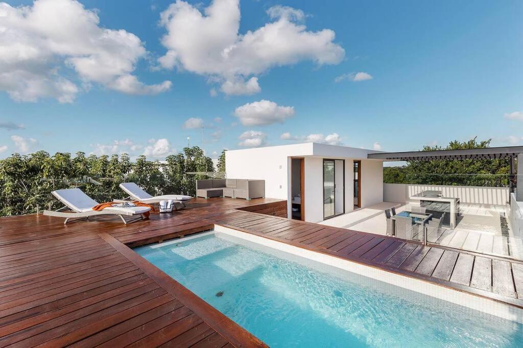 Park Tulum-ph Con Piscina Privada-3 Rec By Sandy Powerful * Tulum
