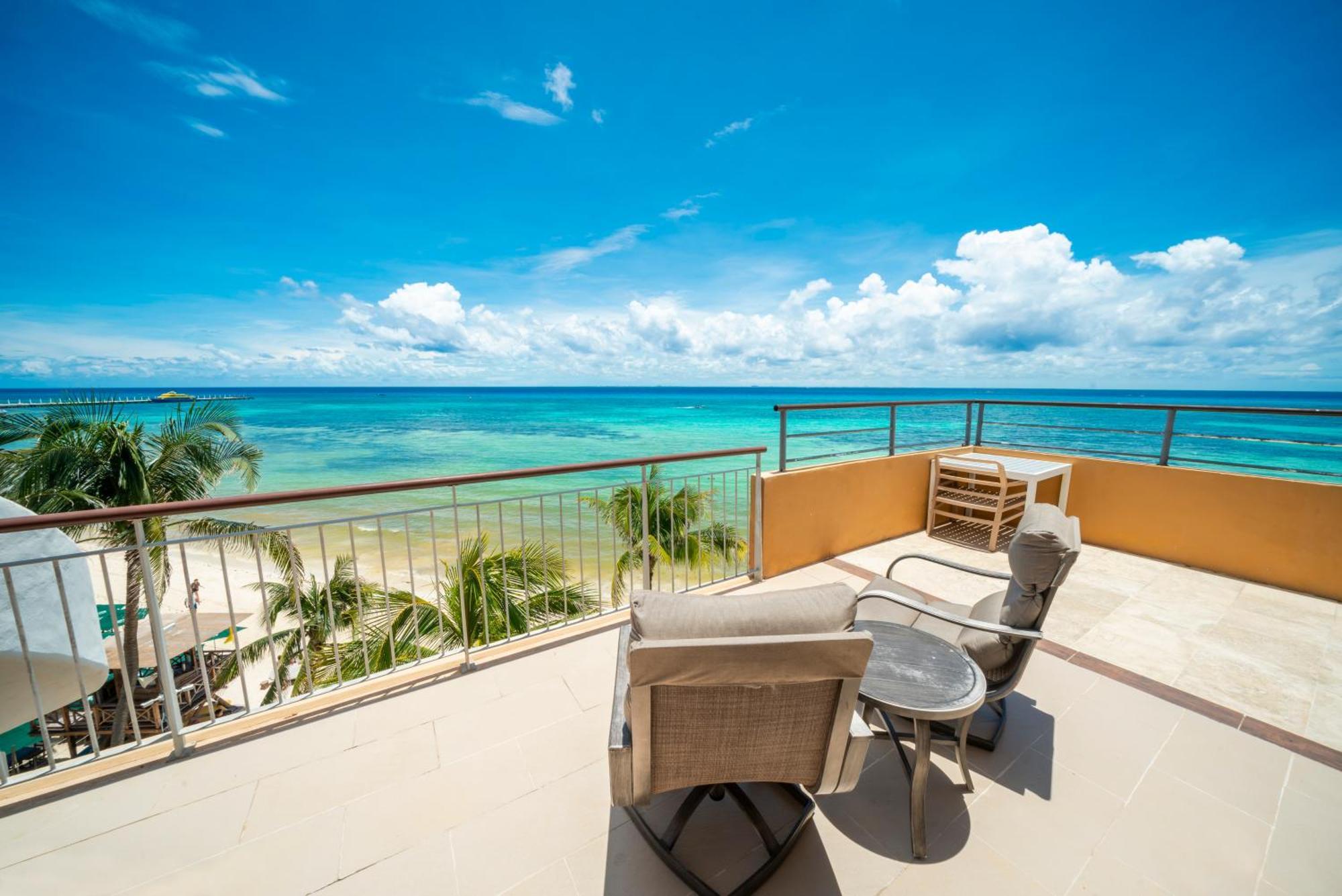 Surf 408 - Beachfront Stunning Ocean View Penthouse - At El Faro Playa del Carmen