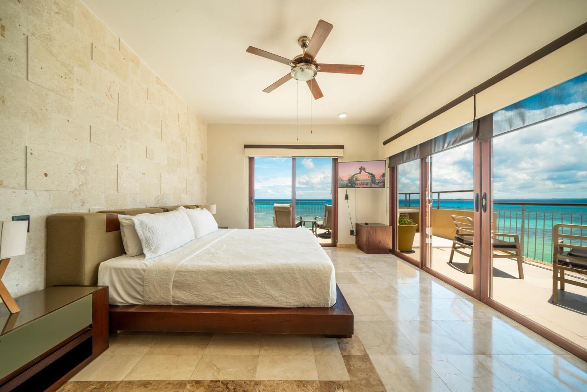 Surf 408 - Beachfront Stunning Ocean View Penthouse - At El Faro * Playa del Carmen
