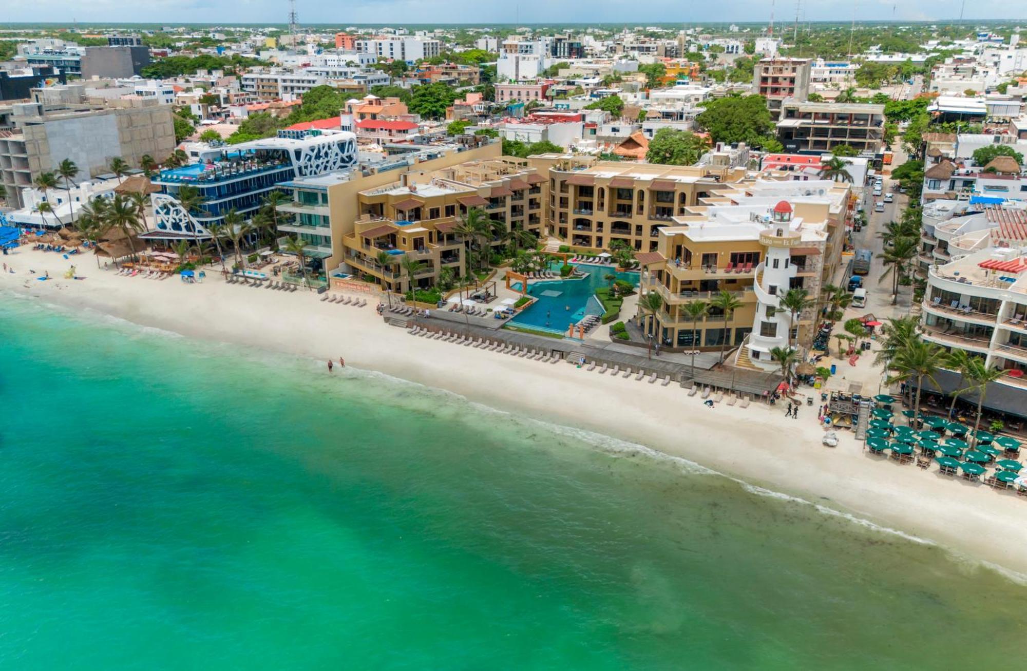 Surf 408 - Beachfront Stunning Ocean View Penthouse - At El Faro Playa del Carmen