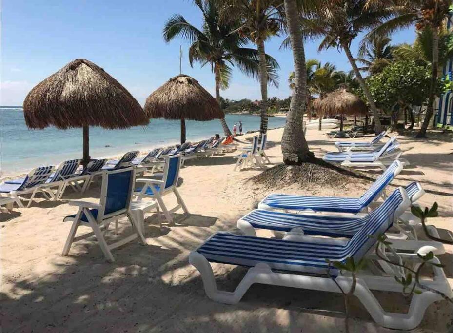 Apartamento Beachfront Half Moon Bay Akumal