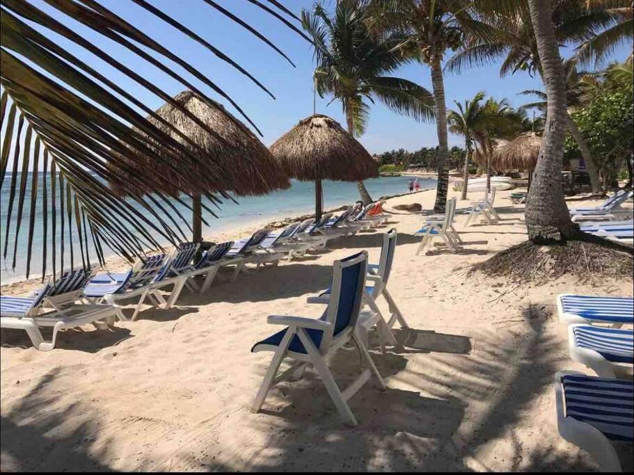 Beachfront Half Moon Bay Akumal