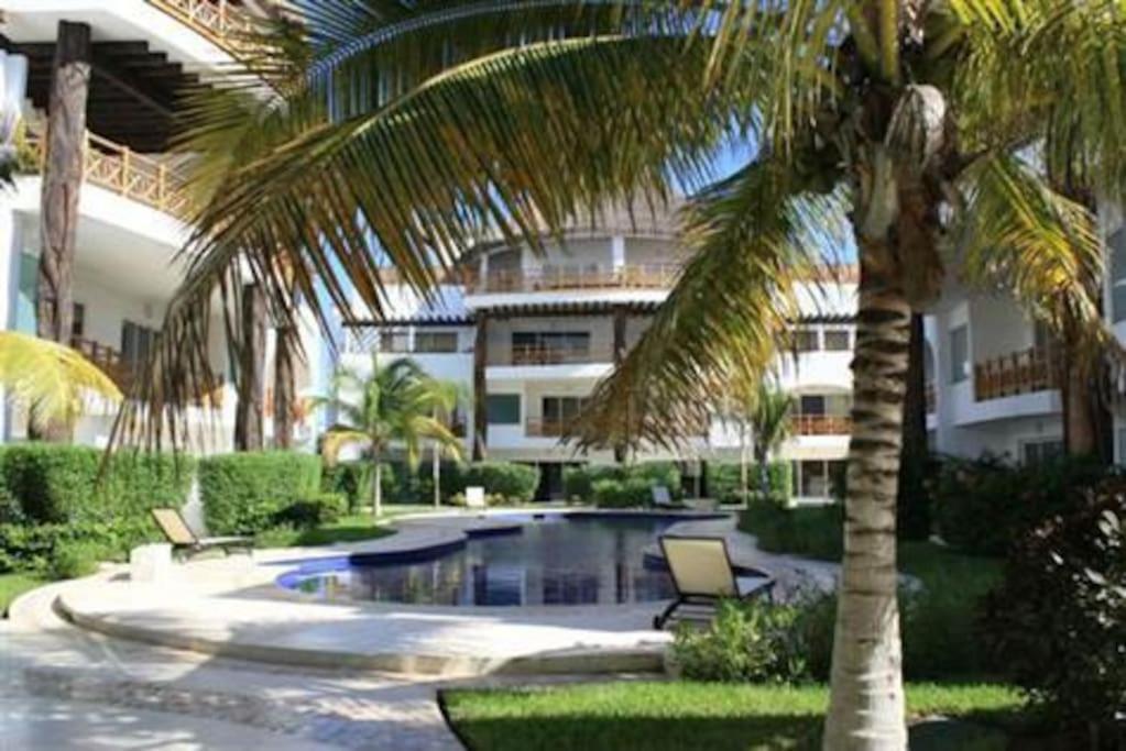 Amazing, Huge 3 Bedroom Terrace Gym 2 Pools 5ta - 1 Mn Playa del Carmen