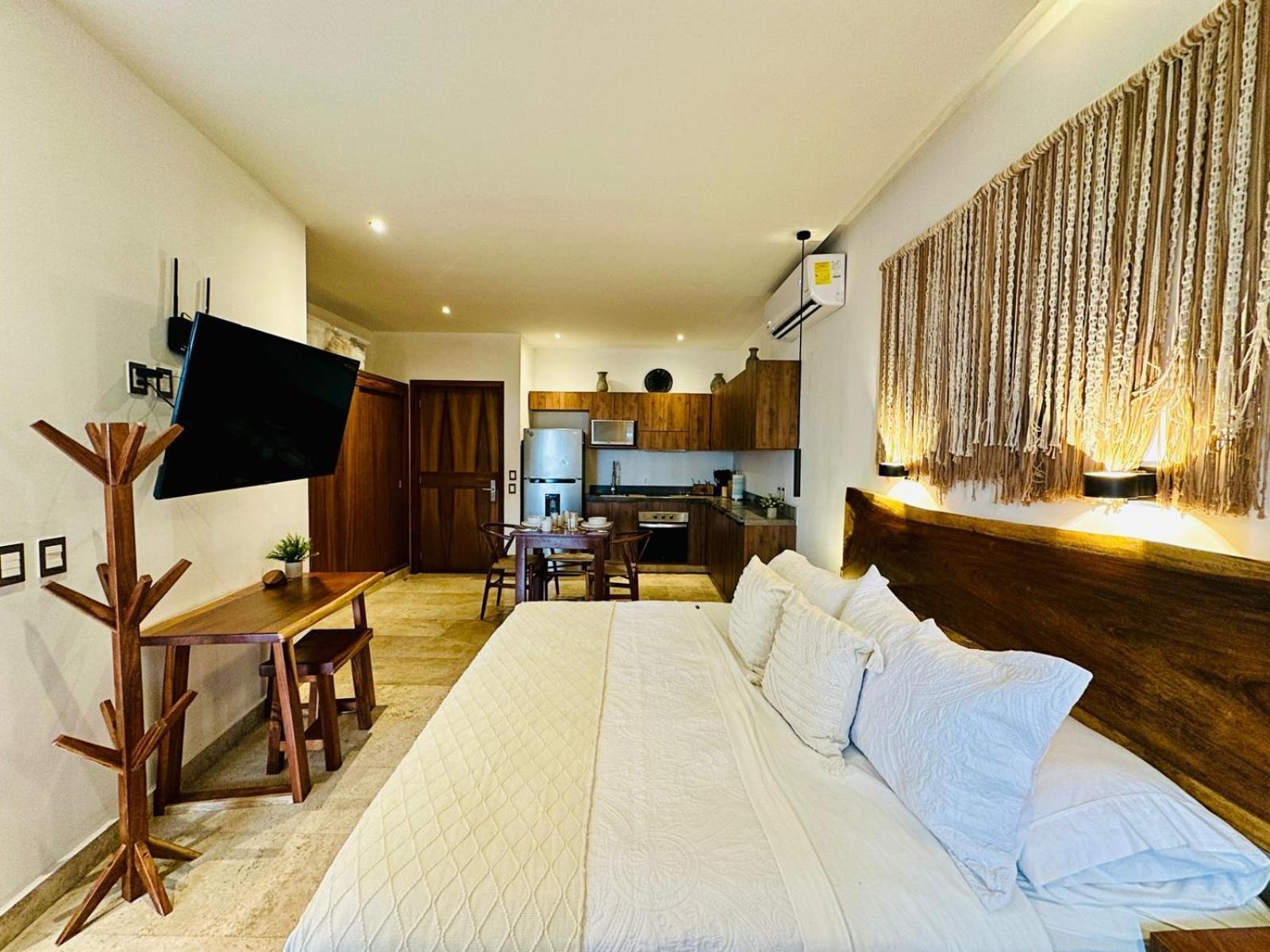 Apartamento Adorable Departamento 5 Min Zona Hotelera Tulum