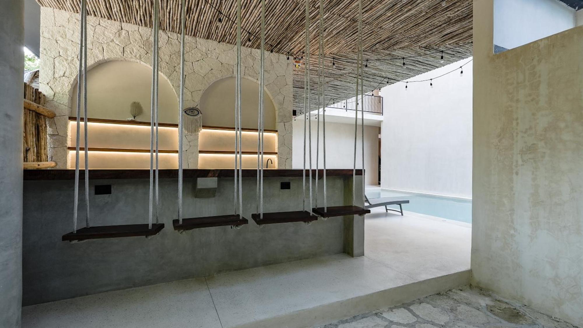 Sunset Serenity - Amply Private Terrace & Pool & Gym & Club Access Apartment Tulum