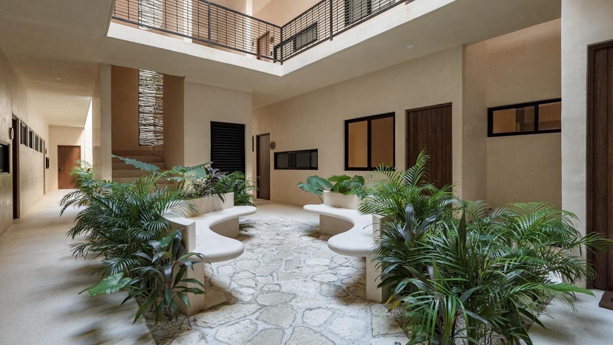 Sunset Serenity - Amply Private Terrace & Pool & Gym & Club Access Apartment Tulum