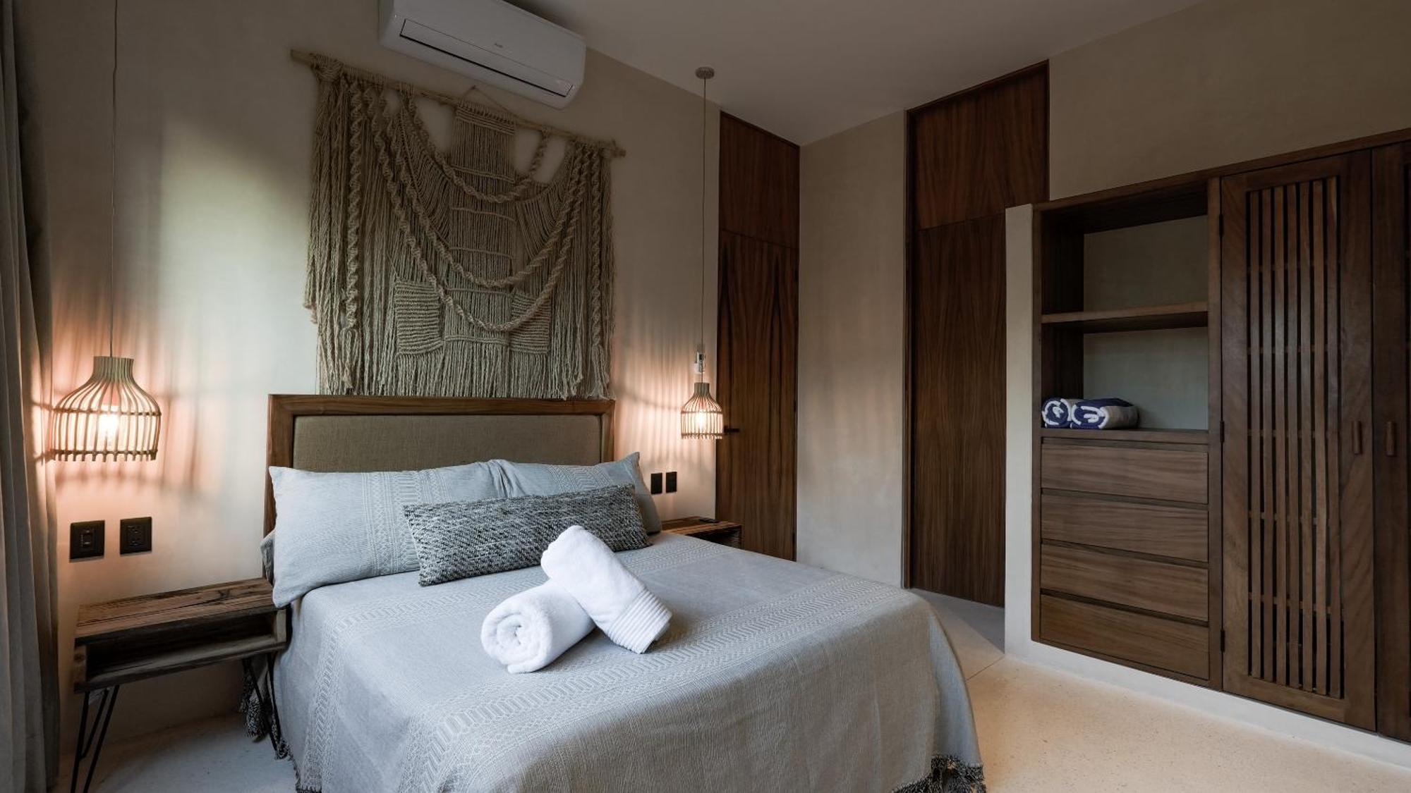 Sunset Serenity - Amply Private Terrace & Pool & Gym & Club Access Apartment Tulum