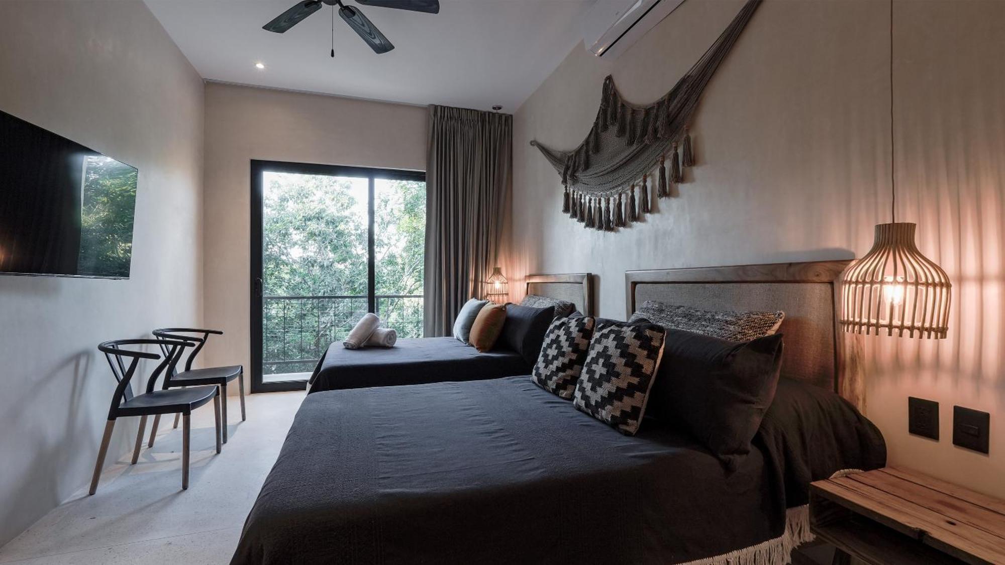 Sunset Serenity - Amply Private Terrace & Pool & Gym & Club Access Apartment Tulum