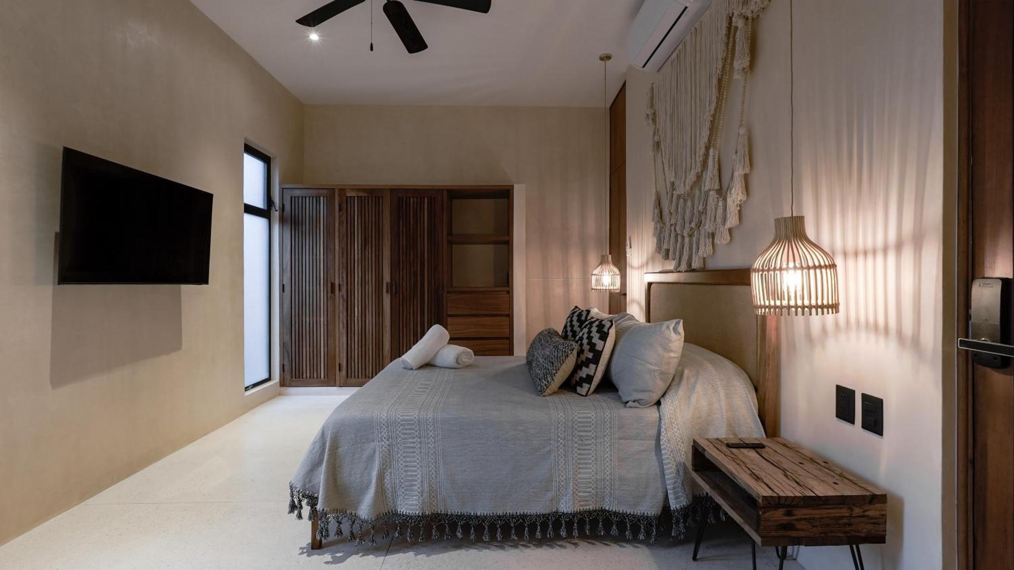 Apartment Sunset Serenity - Amply Private Terrace & Pool & Gym & Club Access Tulum