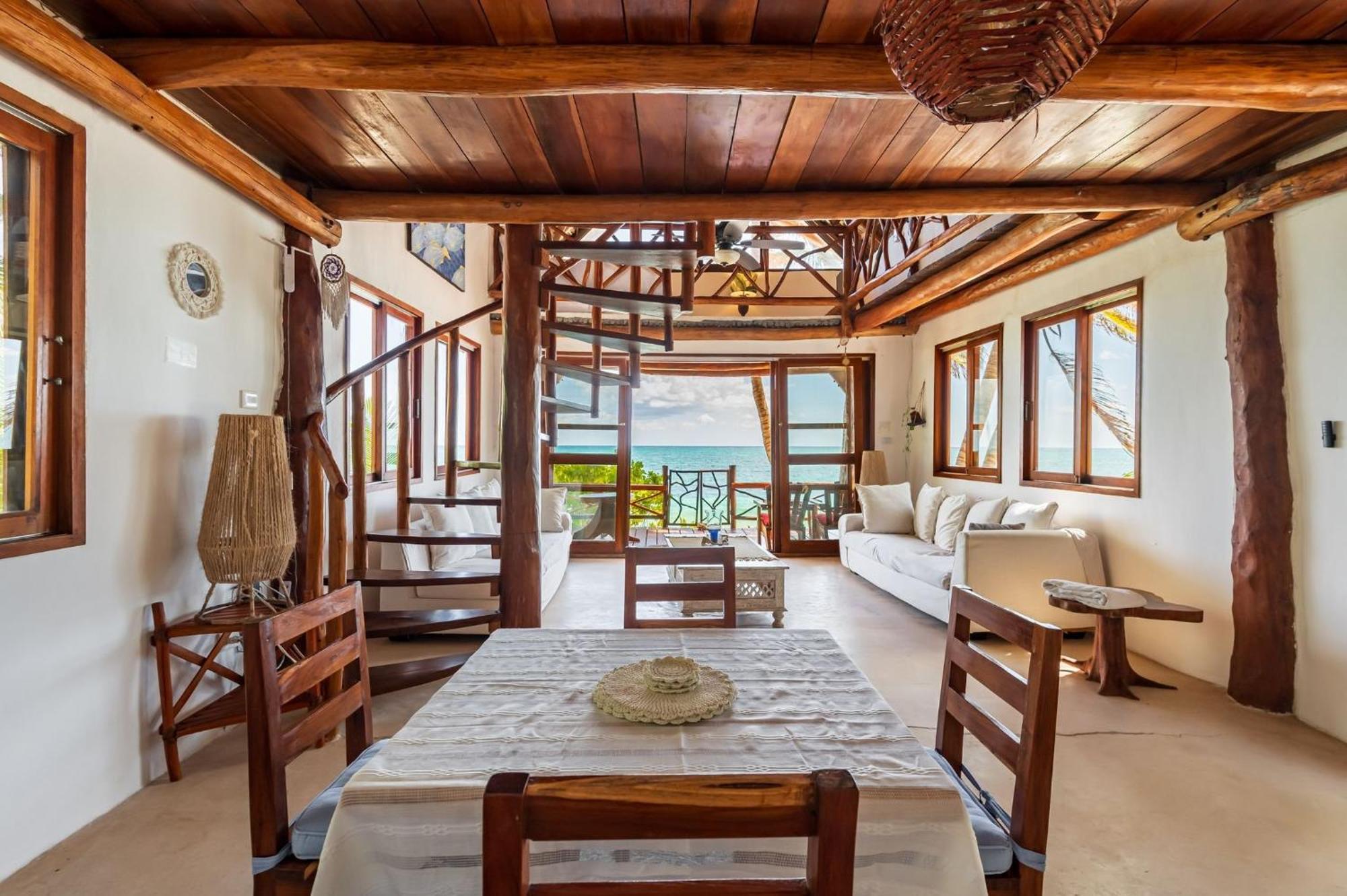 Amazing Eco Palapa At Private In Sian Kaan. Casa de férias Tulum