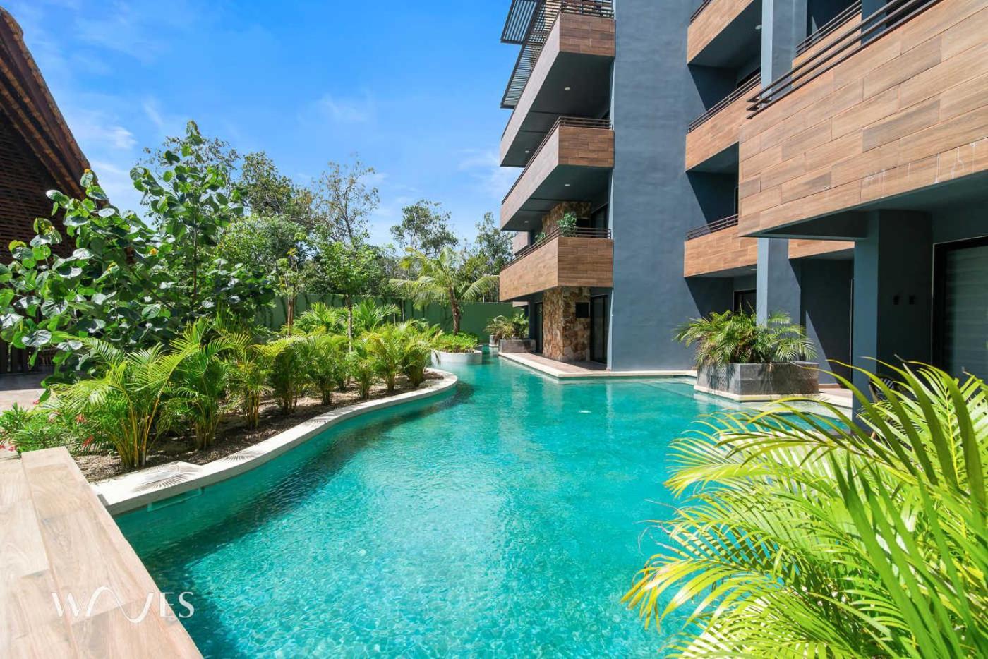 Modern 1 Bedroom With Luxury Amenities At Paramar Black By Waves Tulum