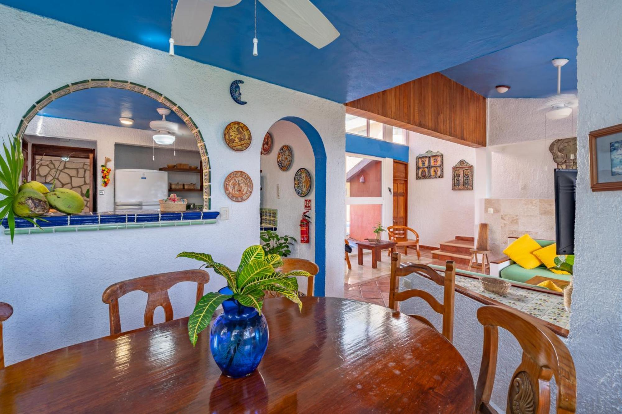 Casa Luna Ocean Front In Half Moon Bay Akumal