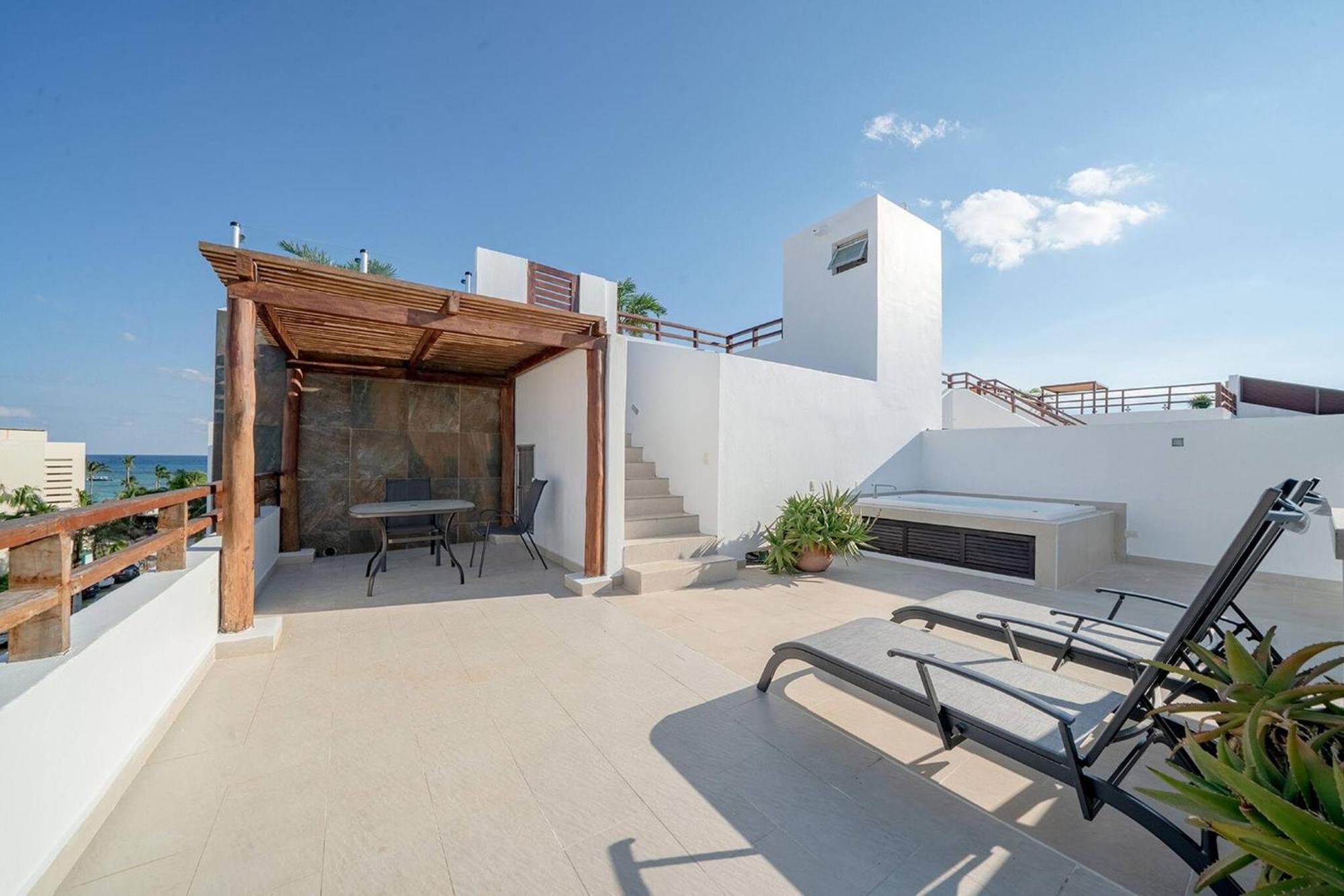 Сasa de vacaciones Penthouse Turquesa - Beachside - At Casa Del Mar Playa del Carmen