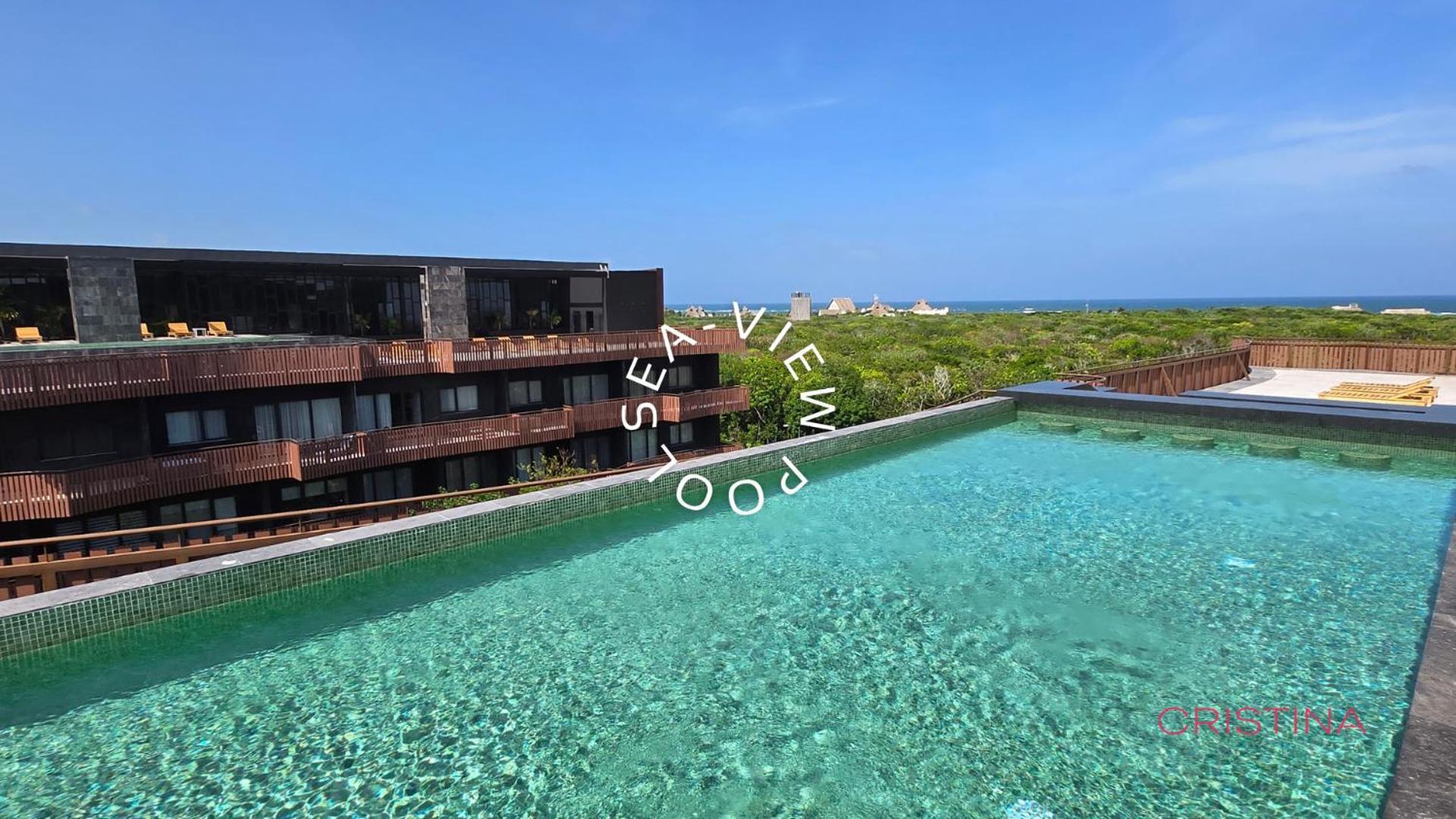 With Private Jacuzzi, Rooftop Pools & Free Club Apartment Tulum