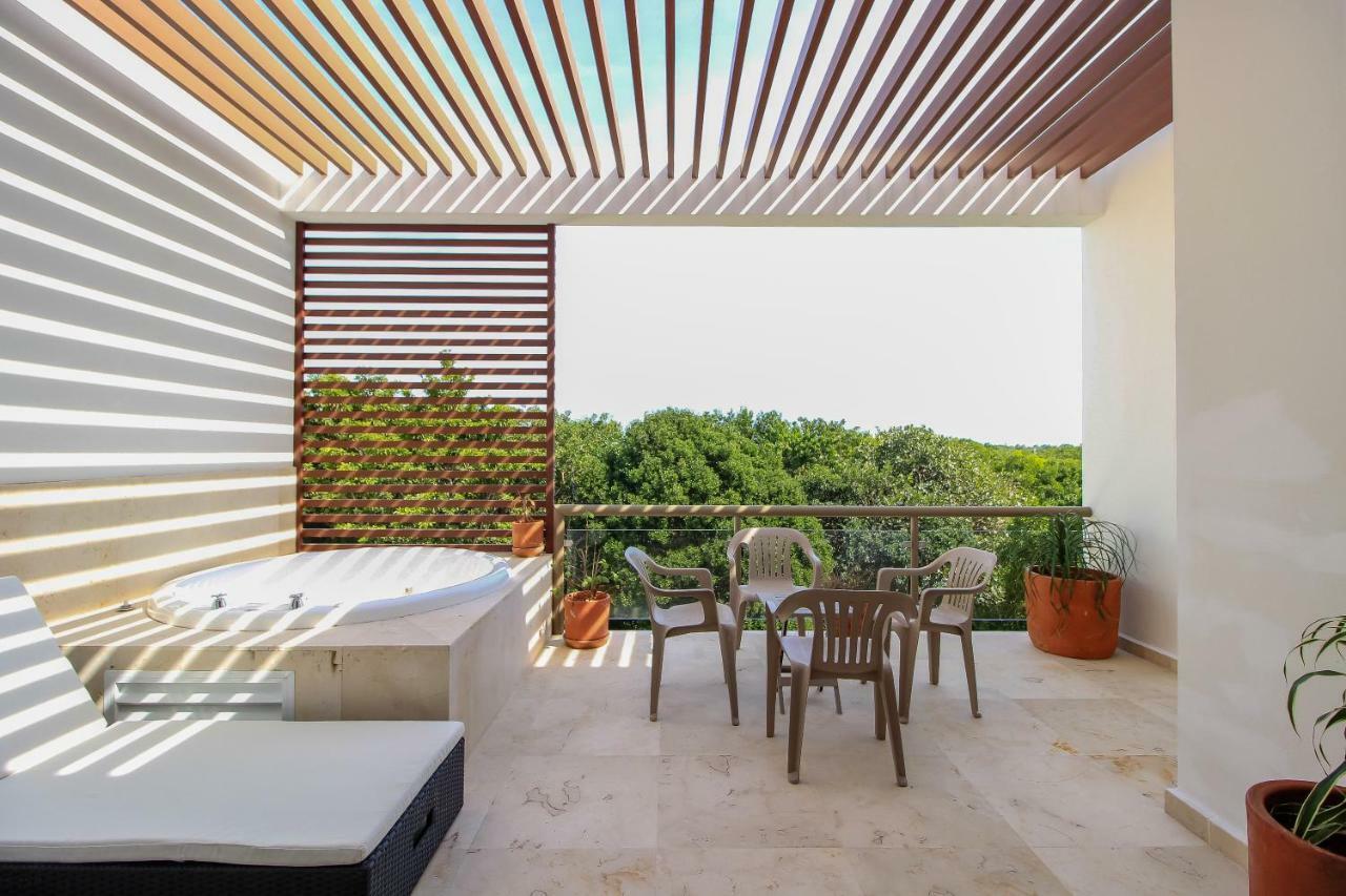 Apartamento Exclusive 2 Bedrooms Penthouse With Jacuzzi And Pool Facilities Akumal
