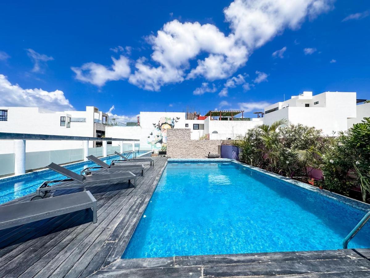 Dc 1103 Trendy Condo In Mamitas Beach Area Half Block To 5Th Apartment Playa del Carmen